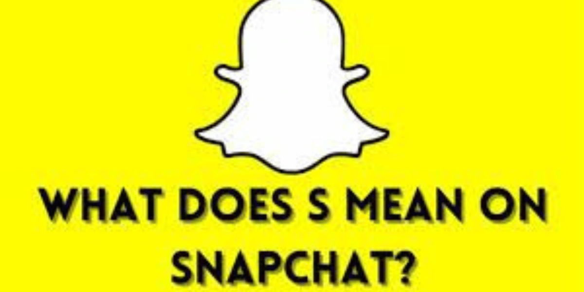what does s mean on snapchat