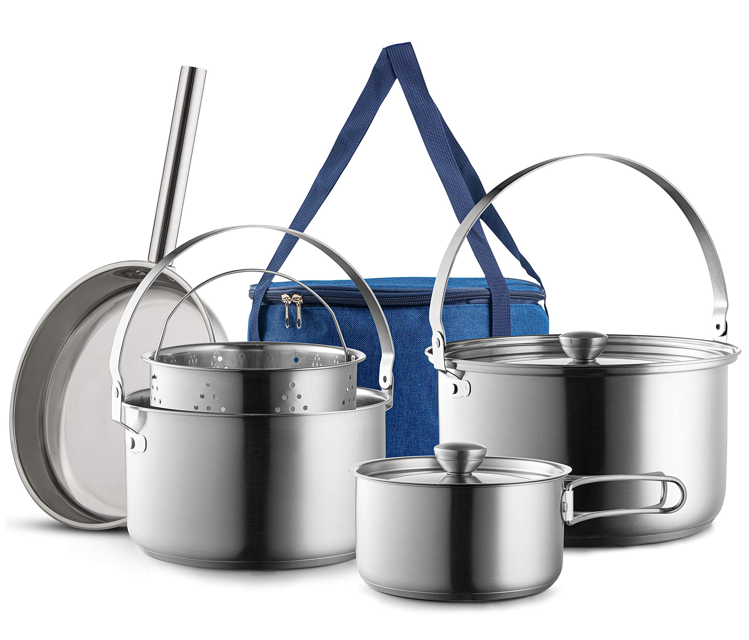 Stainless Steel Cookware Sets and Anti-Theft Bags